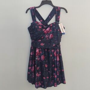 Cocopear Womens One Piece Swimsuit With Built In Shorts  Size XL